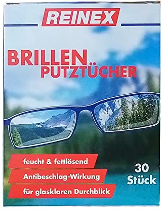 30x BRILLEN PUTZTÜCHER Brillenputztücher Brillentuch Reinigung Putz Tücher 86