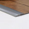 4M Self Adhesive Carpet Edge Strip PVC Floor Transition Strips Laminate Door Threshold Strips Tile Edging Trim<5mm Threshold Transition,Grey Wood Grain