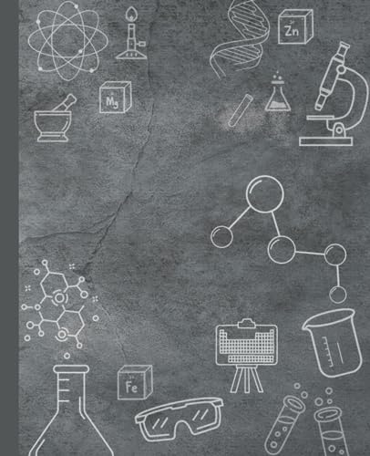 Notebook: Science Themed Journal Notebook I 110 pages, 7.5 X 9.25