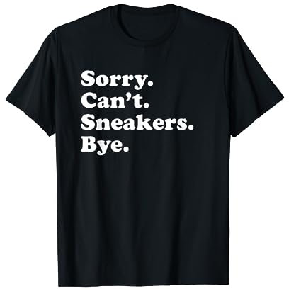 Lustige Turnschuhe oder Schuhe oder Sneaker T-Shirt