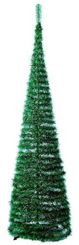 Árbol de Navidad Artificial emergente SlimTree Verde 180 cm