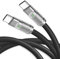 WATCHEM 6ft / 2M USB-C to USB-C Cable - Fast 120W Charging, Durable Liquid Silicone Build, 480Mbps Quick Data Sync - Strong Charging & Data Cable (Black)