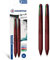 OSAMA 4 Multi Urban Buntstifte, 4 Farben, 2 Stück, Kugelschreiber, mehrfarbig, 1,0 mm, mit Schwarz, Blau, Rot und Grün, für Schreibwaren Schule, Büro, Universität und Schreibwaren