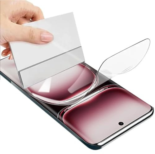 Snailcanfly 2 pcs películas de hidrogel para Oppo Reno12 Pro 5G 6.7 Reno 12 Pro Protectores de pantalla de TPU Transparente flexible suave A prueba de explosiones NO vidrio templado