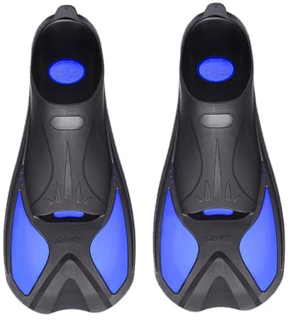 Pinne Da Nuoto Corte - Pinne Da Snorkeling Da Uomo, Pinne Da Sub Leggere | Pinne Da Allenamento Per Il Nuoto, Pinne Morbide Ed Ergonomiche Per L'acqua, Attrezzatura Per L'immersione, Pinne Corte Per U