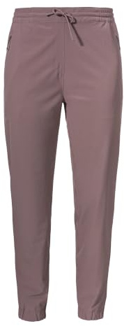Schöffel Damen Pants Vienna L Freizeithose | wasserabweisend, 4-Wege-Stretch, leichte Outdoorhose, elastischer Bund, praktische Sicherheitstasche