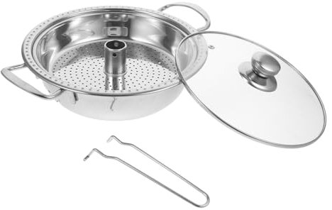 SHOWERORO Olla Vaporera Inoxidable Multifuncional Para Cocinar Alimentos Al Vapor Para Verduras y Utensilio De Cocina Práctico y