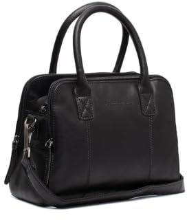 The Chesterfield Brand - Leder Handtasche Schwarz Ezra