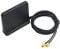 Qusedwey Signal Boost 5G 4G LTE 3G GSM Mimo Aerial High Gain 12Dbi 600-6000Mhz External Omni WiFi Antenna(Black with Ts9 Adapter)