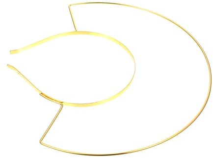 Ipetboom Heiligenschein-tiara Unserer Lieben Frau Weihnachtsgesichtshaar Mit Clips Romantisch Kostüm Fliege Stütze Schwarzes Make-up-stirnband Plüsch Tierkopfschmuck Trio Golden Eisen