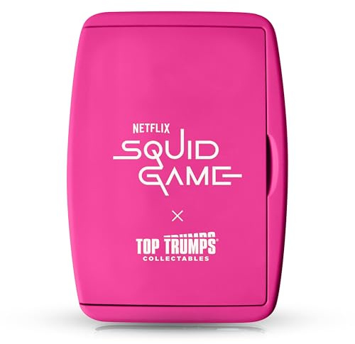 Top Trumps Collectables Squid Game Kartenspiel für Erwachsene - Fanartikel Squid Game Edition Lernspiel - 2+ Spieler ab 17+ Jahre - Deutsch