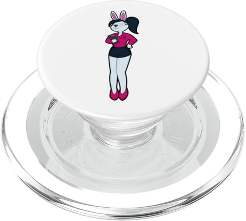 Lapin Secrétaire Porte-Bloc Bureau PopSockets PopGrip pour MagSafe