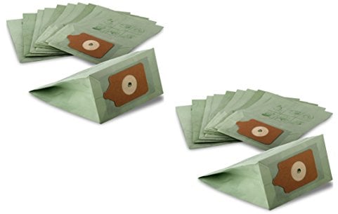 Invero® 20x Pack of Double Layer Paper Bags for Numatic Henry Hoover Vacuum Cleaner - Suitable To Fit: NVM1B, NVM1C, NVM1C2
