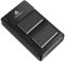 Homesuit NP-FW50 Akku 1300mAh und USB LED Dual Ladegerät Kit für Sony ZV-E10 A6000 A6300 A6400 A6500 A5100 A5000 A7 A7II A7R A7RII A7SII A55 RX10 II III IV Kamera (2er-Pack)