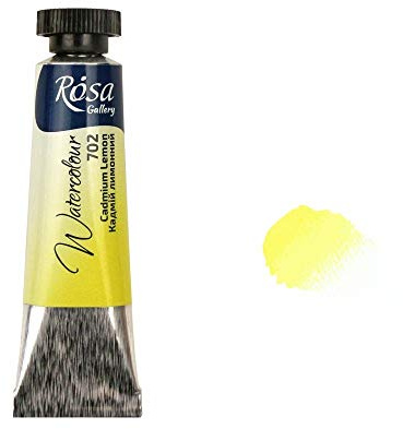 Professional Watercolour Paint, 10ml Tubes, Gallery, Artist Quality (Cadmium Lemon)