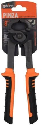 TrAdE Shop Traesio Pinza per FERRAIOLI TENAGLIA CEMENTISTI 8 in Acciaio Cromo VANADIO 21 CM