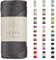 Sensy Premium - Cuerda de poliéster de 2 mm, 230 Metros, 100% Polipropileno, Cuerda de macramé, Cuerda de Ganchillo de 2 mm, Hilo de Ganchillo, Regalo para tejedor (Antracita)