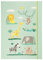 folia 69014 - Sammelmappe A3 Hot Foil Happy Safari, aus stabilem Karton mit Gummiband