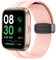 Blueshaweu Cinturino sportivo compatibile per 208/ ID208/ ID208 BT Smartwatch, cinturino regolabile con magnetica in silicone per ENOMIR ID208 /aeac ID208 / Tensky ID208BT Smartwatch (Rosa)