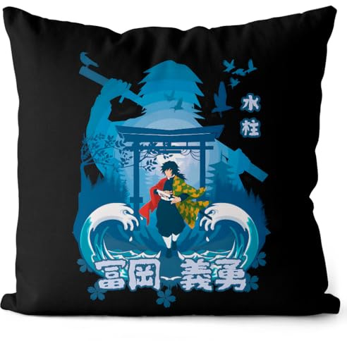 style3 Dark Fantasy Kissen mit Füllung 40cm Baumwolle Demon Anime Japan Manga