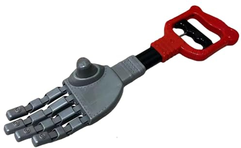 Dickly Roboterarm-Picker, Roboterarm zum Aufheben von Spielzeug, Greifer, lustiger Manipulator, lustiges Greifen und Greifen der Hand für Erwachsene, Jungen, rote Hand