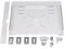 Cutting Machine Base Plate, Acrylic Base Plate for 4 Inch Cutting Machine, Circular Saw Guide Rail Plate, Portable Saw Press Board, Woodworking Benches Router Flip Plate