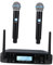 Abaodam 2 Pcs Wireless Microphones Uk Plug Karaoke Mics for Singing Cordless Wireless Mics System
