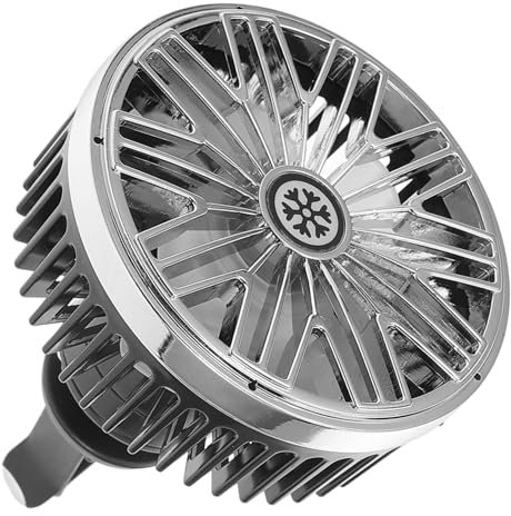 ULTECHNOVO Ventilador Pequeño Del Coche Ventiladores De Escape Ventilador Portátil El Coche Pequeño Ventilador Ventilador Portátil Automotriz Ventilador De Refrigeración Del Coche