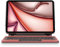 pekarejue Magic Keyboard Case for iPad Air 11-inch (M3 2025/M2 2024) & iPad Air 5th/4th & iPad Pro 11 (4th-1st Gen): Smart Multi-Touch Trackpad, RGB Backlit, Function Row, Red