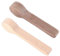 2Pcs Unfinished Wood Carving Spoon Kit, Blank Wooden Spoons for Whittling, Safe Unfinished Wood Blocks, Walnut Basswood Carving Blocks Blank for DIY Wooden Spoon Kit