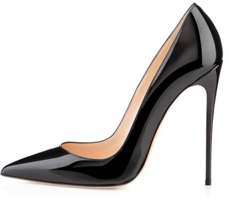 EDEFS Elegante Damen Pumps mit Stilettoabsatz Geschlossene Spitze Zehe und 4,5 Zoll Hohem Absatz Ideal für Mode Party Büro und Einen Touch Hinzuzufügen