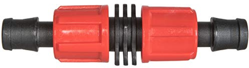 HOLZBRINK 10x Verbindungsstück 5/8 x 5/8 Zoll Rohrverbinder für Rohrverlängerungen des Verlegerohrs oder Tropfschlauchs, HBZ-05