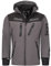 Rock Creek Herren Softshell Jacke Outdoor Regenjacke Windbreaker Softshelljacken Wanderjacke Skijacke Laufjacke Thermojacke Kapuze H-159 Anthrazit XXXXL