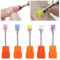 FILFEEL 5 Stücke Nail Drill Bit Nagelbohrer, Nagellack Schleifen Bohrer Reinigen Bürstenkopf für Elektrische Nagel Bohrmaschine Nagel Staub Entferner