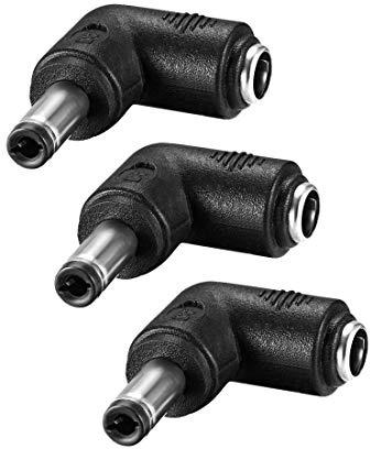sourcing map 3Stk. DC Strom Adapter 5,5mmx2,5mm Stecker auf 5.5mm x 2.1mm | Buchse Konverter