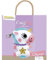 Avenue Mandarine KC089C Set Mini Couz'in, mit Löchern Versehene Wollfilzelemente, Selbstklebende Wollfilzelemente, Füllwatte, Nadel aus Kunststoff, Nähgarn, 1 Set, Olympe