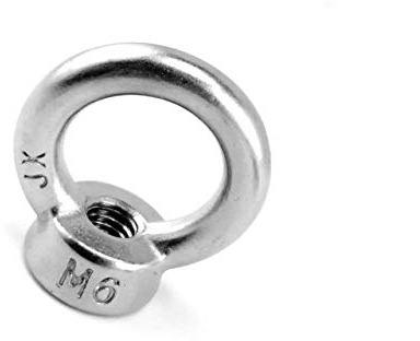 Ringmuttern DIN 582 Edelstahl A2 V2A M20 10 Stück