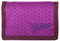 Yzea Geldbörse Jungen Mädchen Wallet Börse Geldbeutel Münzfach, Ausweisfach, Klarsicht, Scheinfach, Kette mit Karabiner Auswahl + Trinkflasche (Viola)