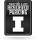 Rico Industries NBA Basketball Brooklyn Nets Parkplatzschild aus Metall, 21,6 x 27,9 cm, Kohlefaser-Metall, ideal für Männerhöhle, Schlafzimmer, Büro, Heimdekoration