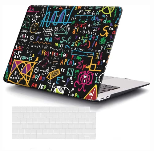 AUSMIX Kompatibel mit MacBook Air M3 M2 13.6 Zoll 2024-2022 Freisetzung A3113 A2681 Clip Retina Display und Touch ID, MacBook Air 2022 Hülle, Kunststoff Hartschalenhülle & Tastaturabdeckung,Farbformel