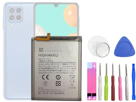HIGHAKKU Ersatzakku EB-BM325ABN kompatibel mit Samsung Galaxy M32 SM-M325 (Not fits for M32 5G SM-M326) with Tools