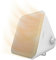 Cecotec Chauffage en Céramique de Table ReadyWarm 1500 Max Ceramic Design Blanc. 1500 W, Thermostat Réglable et 3 Modes de Fonctionnement, Zone de Couverture de 15 m2