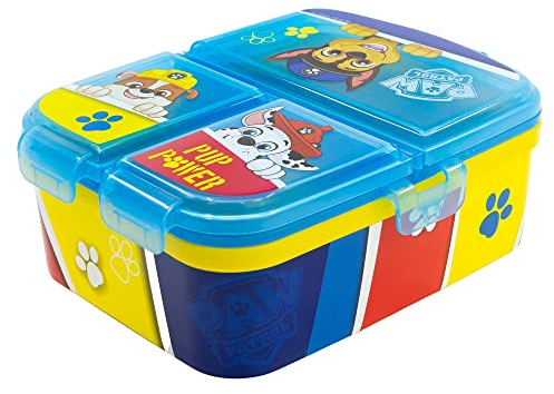 Stor BROTDOSE MIT MEHREREN FÄCHERN XL | PAW PATROL PUP POWER