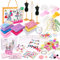 428 Stücke Modedesign Mädchen Fashion Design Mode Designer Bastelset Fashion Studio Nähset Mode Design Kreatives Kunst Basteln Geschenke Für Mädchen 6 7 8 9 10 11 12 Jahre