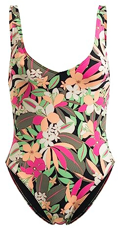Roxy Printed Beach Classics - Badeanzug für Frauen Schwarz