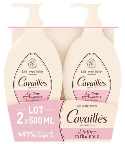 Rogé Cavaillès Extra-Doux soin lavant intime lot de 2x500ml