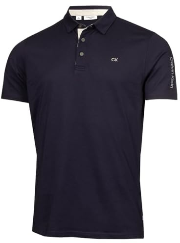 Calvin Klein Herren Uni Golf Poloshirt - Marine - M