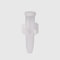 La Briantina Fiala Portafiori con Supporto Adesivo per Loculo Cimiteriale, Portafiori Piccole Dimensioni in Plastica Trasparente, 11x2.5 cm