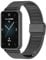 GIOPUEY Armband Kompatibel mit Honor Band 9, Geflochtenes Edelstahlarmband [Verschleißfest] [Stilvoll] Ersatzarmband - Black