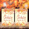 LOHAME 12 STK Windlicht Tischdeko Herbst Windlichter Herbstblätter Tischdekoration Schön DASS du da bist Tisch Dekoration Hochzeit Geburtstag Party Herbstdeko für Kerzen Teelichter
